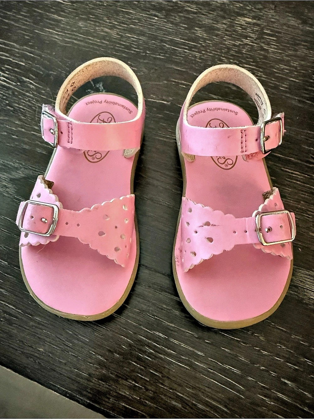 Footmates Sandals Sweetheart Pink Sandals Size US 6